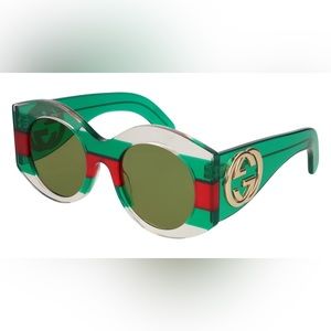 Gucci round web sunglasses GG0177S